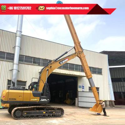 China China Factory Production Excavator Telescopic Boom with Clamshell Bucket Long Arm Excavator CAT320 for sale