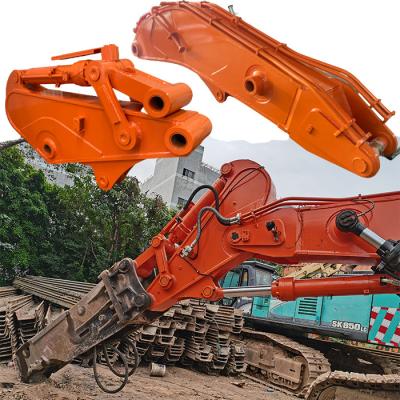 China Manufacturer 6 - 50Ton Excavator Tunnel Boom Arm For Hitachi Kobelco Sanny Cat Etc for sale