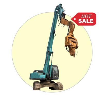 China Excavator Pile Arm With Higher Pile Height For 20 Ton 30 Ton 45 Ton 55 Ton for sale