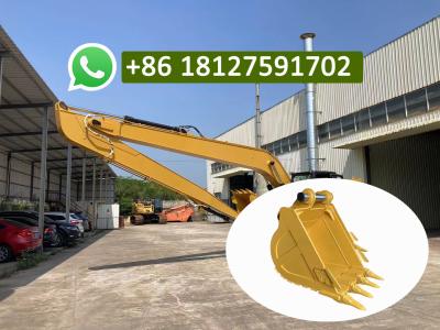 China Cat330 Excavator Rock Bucket Q355B MN400 Hardox500 Optional for Excavator telescopic arm  CAT320 for sale