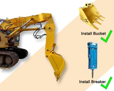 China Cat Hitachi Komatsu Excavator Tunnel Boom excavator shorten arm excavator shorten boom arm excavator boom and arm digger boom arm short reach boom for sale