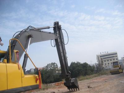 China Excavator sliding arm SK350 green/yellow 35T suitable for tunnel sewage pipeline municipal engineering double limit design for sale