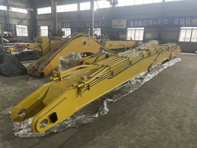 China CAT349 22m Q355B Excavator Pile Driving Arm  Size Arm Opening Angle About 160 ° for sale