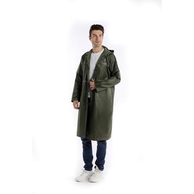 China New Arrival Hooded Raincoat Factory Supply Logo Men's Waterproof Rainwear Bachelor's Singles Customer Directly Along for sale