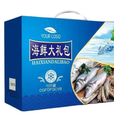 China Recycled Materials Manufacturers Carefully Customized Electric Lunch Heater Frozen Seafood Packaging Food Box for sale