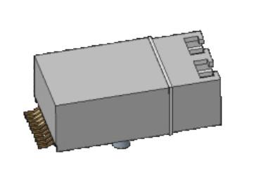 China Single Channel Duplex 1310/1550 Pluggable Digital Optical Transceiver Module for sale