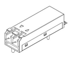 Китай High Vibration Resistant Single Channel Double Fiber Flexible Band Output Digital Optical Transceiver Module продается