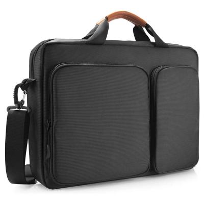 China Waterproof Durable Messenger Bag Laptop 15.6 Inch Large Capacity Travel Briefcases With Protective Laptop Compartment for sale