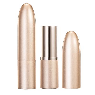 China Eco-Friendly Luxury Gold Cosmetic Logo Empty Bullet Lipstick Tube Custom Aluminum From HUIHO for sale