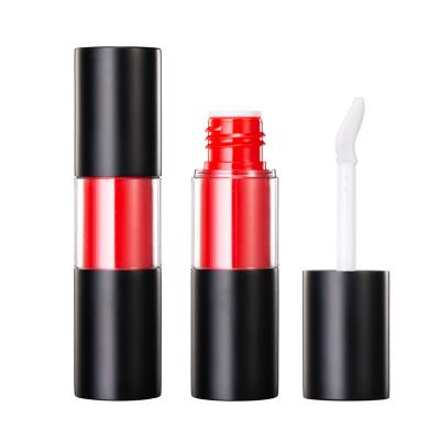 China Factory Supply Cosmetic HUIHO Eco-Friendly Liquid Lipstick Container Round Mini Lip Gloss Tube for sale