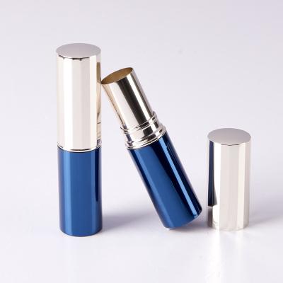 China HUIHO Cosmetic Factory Base Base Concealer Stick Container Round Cosmetic Packaging Aluminum Empty Tube for sale