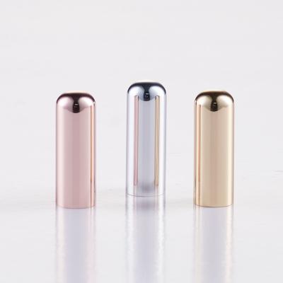 China HUIHO Rose Gold Silver Cosmetic Packaging Container Private Label High End Mascara Tube Aluminum Lids for sale