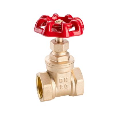 China General Brass Gate Valve Wholesale 3/4 Inch BSPT Thread Handle High Pressure Wheel for sale