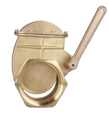 China General 4 Inch 6 Inch Lever Brass Valve NPT Quick Open Quick Open Brass Gate Valve For Truck for sale