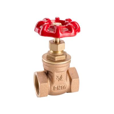 China 200 MET General Casting Bronze Body Type Brass Gate Valve for sale