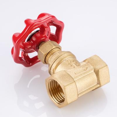 China General Low Temperature 4 Inch Forged Brass Globe Valve for sale