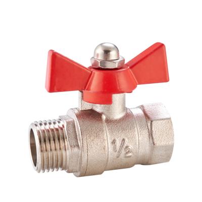 China General China Supplier DN20 Pn16 CW617N Or HPB59-1 Pressure Sample Brass Ball Valve For Water Use for sale