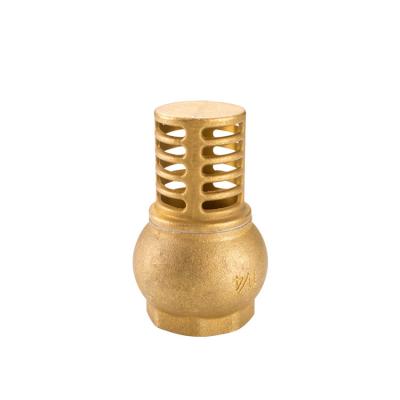 China General China Manufacturer Brass Check Valve / Foot Valve / Bottom Valve for sale