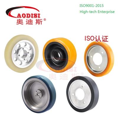 China Hotels Customized PU Coated Wheel For Forklift for sale