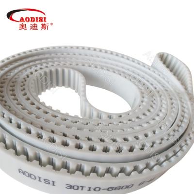 China Pitch Length 6600mm PU Hotels 30T10 Type Strap for sale