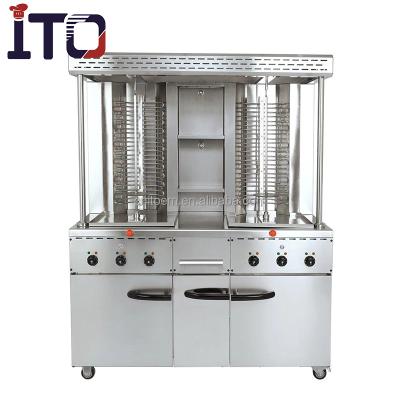 China Electric Shawarma Kebab Kebab Grill Machine with Cabinet zu verkaufen