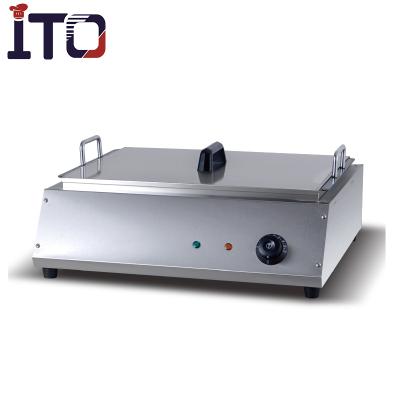 China Commercial Kitchen Catering Equipment Electric Snacks Countertop Muffin Griddle Machine for sale