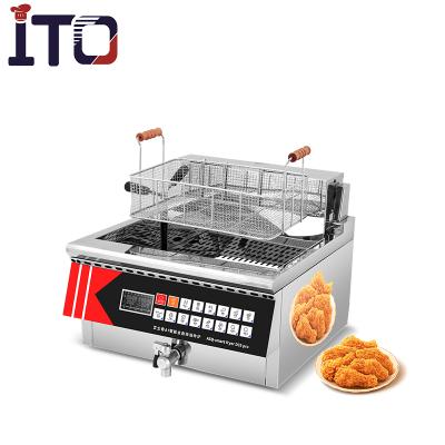 China Hot Selling Mcdonalds Hotels Intelligent Electric Deep Fryer Machine Deep Fryer for sale