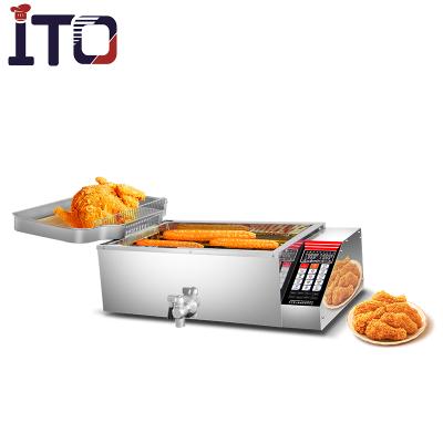 Китай Industrial Kitchen Equipment Hot Sale Automatic Intelligent Electric Deep Fryer Machine продается