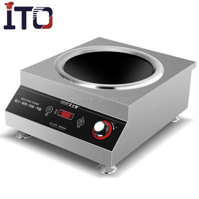 China 3500W Hotel Porcelain Induction Cooker for sale