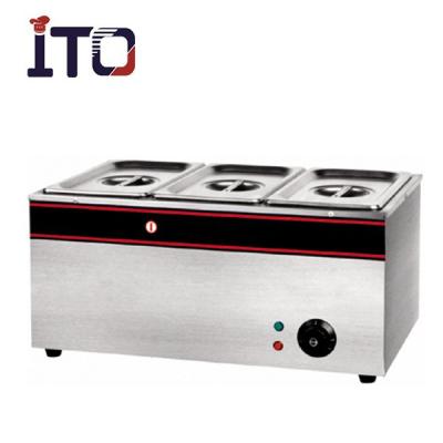 China CH-3 Hot Selling Commercial Bain Marie Food Warmer Electric Machine ITO-CI-B3 for sale