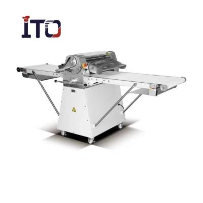 China Automatic Vegetable Processing Plant Floor Type Dough Sheeter Bread Dough Sheeter Machine For Bakery ITO-520C for sale