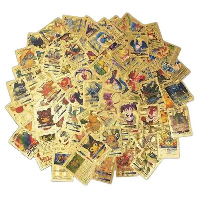 China Push Monday Battle Trading Playing Game Cards 55Pcs/Pack German Push Monday Cards Wholesale Push Monday Gold Foil Pikachu Matched Cards Push Monday Vmax DX GX Rare Collectible Card bundled for sale