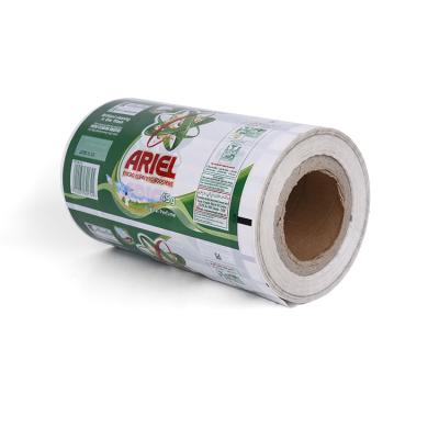 China BOPP/CPP/PE/OPP 45g PE Washing Powder Packaging Stretch Film Moisture Proof Custom Printed Lamination Roll Film For Supermarket Selling Food for sale