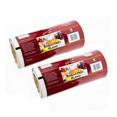 China Wholesale Food Grade Moisture Proof Multilayer Printing Film Roll Up Plastic Food Wrapping Wrapping Laminating Roll Up Film for sale