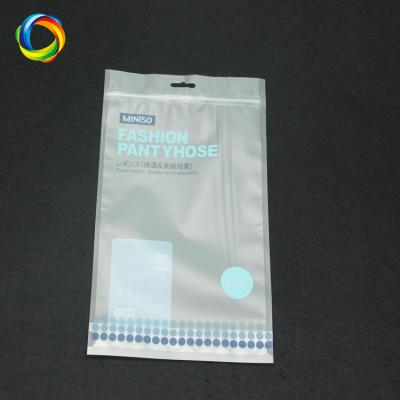 China China Wholesale Recyclable High Quality Custom Printed Matte Clothing Seal Packing Zip Lock Bags for sale