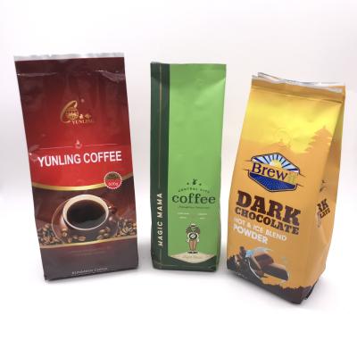 China Custom Printed Plastic Coffee Bean Bag Matte Stand Up Pouch Portable Tea Bag Factory Wholesale Recyclable From China for sale