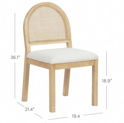 China Modern Quality Assurance Wooden Mesh Chair Back Modern Upholstered Seats For Study for sale