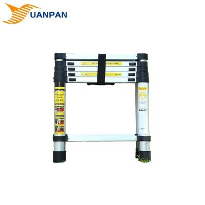 China Portable Aluminum Lightweight Folding Ladders Double Sides Telescopic Extension Ladder For Industry Use for sale