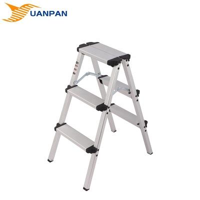 China Hot High Quality Smart Aluminum Folding Ladders 3 Steps Ladder Stool For Car for sale