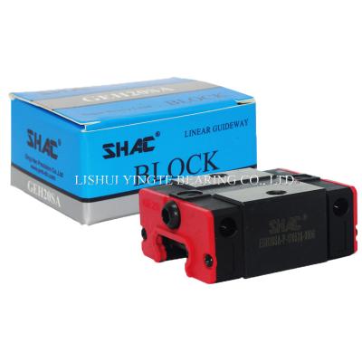 China CNC Machinery Automation Parts Precision SHAC Linear Guide Rail Block For CNC Machine GH/GR Series for sale