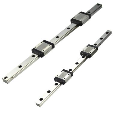 China Mechatronics and Robotics Stainless Steel Miniature Linear Guide ST5 Seiries Interacting with HIWIN for sale