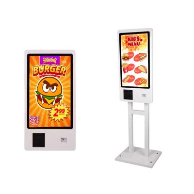 China IRTECH 24 27 SDK IRTECH 24 27 Ready-to-eat menu order machine coffee shop payment customizable digital catering kiosks for sale