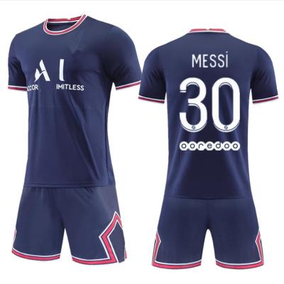 China Sets Drop Shipping New Adult Customized Complete Soccer Kits Set Football Kit Soccer Uniform Men for sale