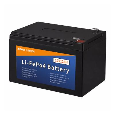 China New A+ LiFePO4 Battery 12AH 12.8V High Capacity Lithium Storage Energy Machine-Cell for sale