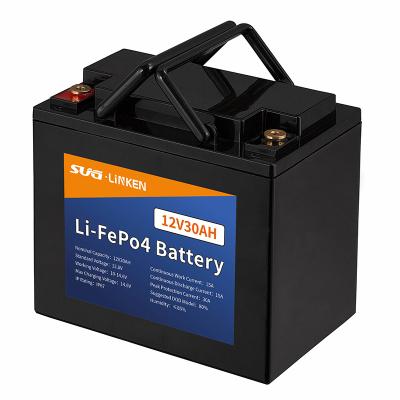 China Power Tools 12V Lithium Ion Battery 30ah 12.8V LiFePO4 Battery One New Cell for sale