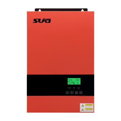 China Home Solar System Hybrid Solar Inverter Off Grid Inverter 5000w 12v 220v Pure Sine Wave Power Inverter for sale