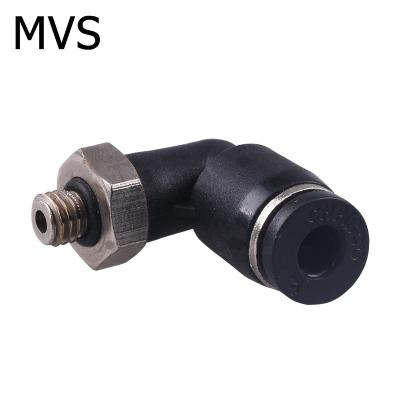 China Connect Pipes High Quality Low Price L Type Elbow Embed 90 Degree Pneumatic Parts Pneumatic Fittings for sale