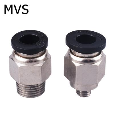 China Connect Pipes Wholesale EOAT Parts Plastic Pneumatic Air Tube Fittings And Straight Thread Air One Touch Fitting Pneumatic for sale