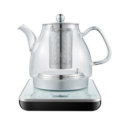 China 360 Degree Base Rotation Gooseneck Kettle Electric Water Kettle with Tea Strainer and Temperature Adjustment | Hervidoras tea kettle for sale