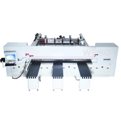 China Horizontal Feed Computer Panel Sizing Machine Rear Loading Beam Saw Cutter for sale